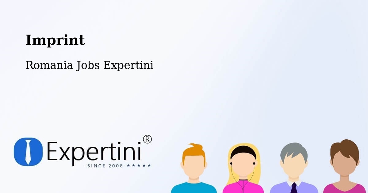 Imprint – Comuna Năneşti - Romania Jobs Expertini