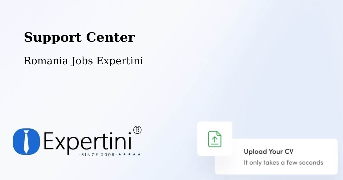 Support Services – Comuna Năneşti - Romania Jobs Expertini